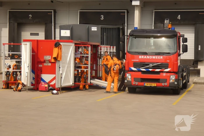 Speciaal brandweerteam ingezet voor incident bij Movianto