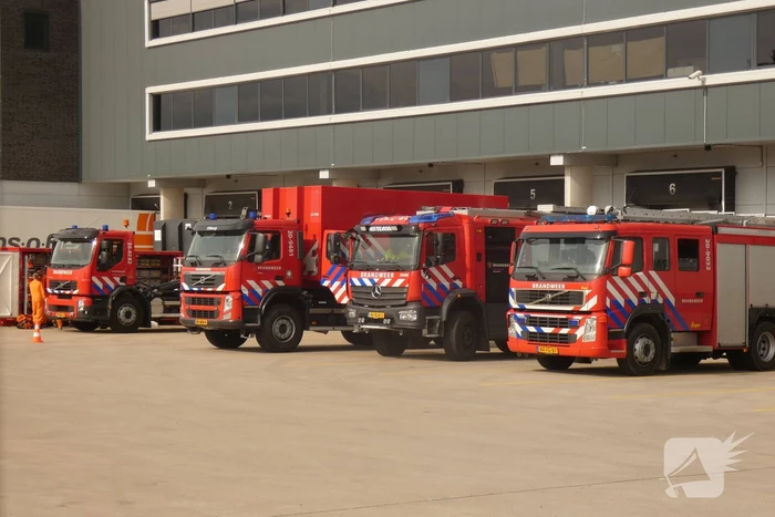 Speciaal brandweerteam ingezet voor incident bij Movianto