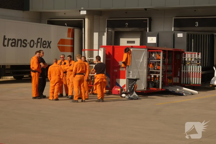 Speciaal brandweerteam ingezet voor incident bij Movianto
