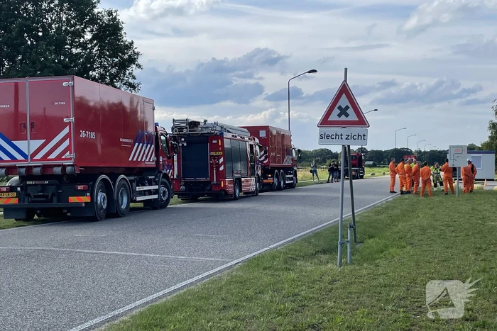Speciaal brandweerteam ingezet voor incident bij Movianto