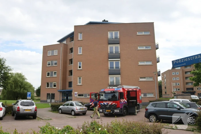 Brand in appartement snel geblust