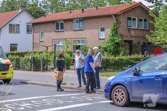 Fietser geschept op oversteekplaats