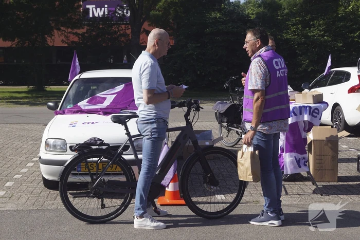 Medewerkers van de metalektrobedrijven staken opnieuw