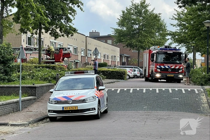 Brand in appartement na dakreparatie