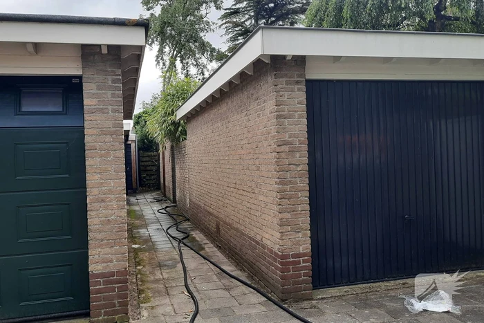 Veel rook bij brand in schuur