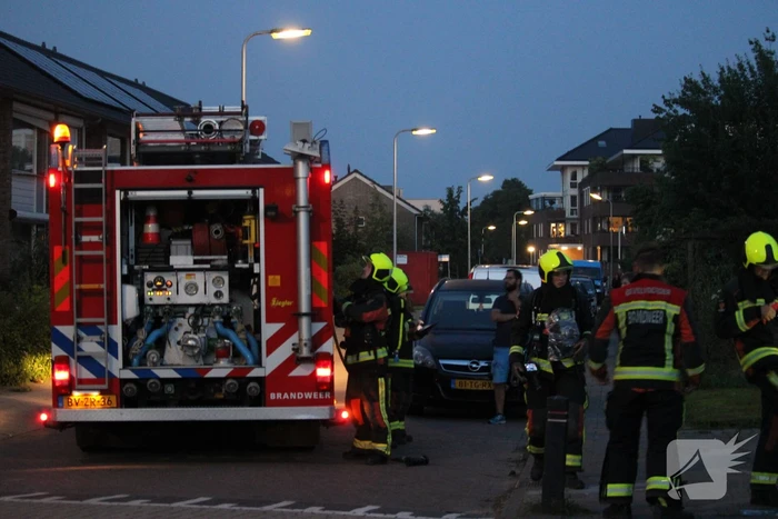 Brand in ondergrondse container