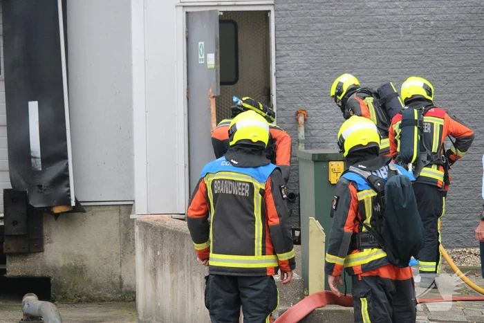 Grote uitslaande brand bij Groenland Kip