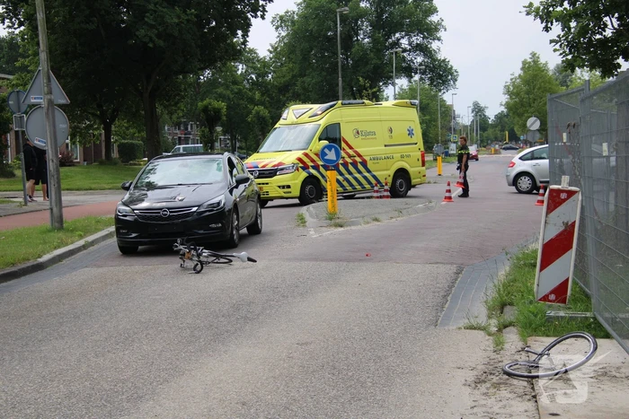 Wielrenner gewond bij ongeval met personenauto