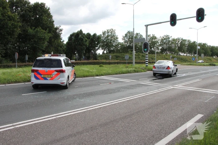 Forse schade bij kop-staart aanrijding