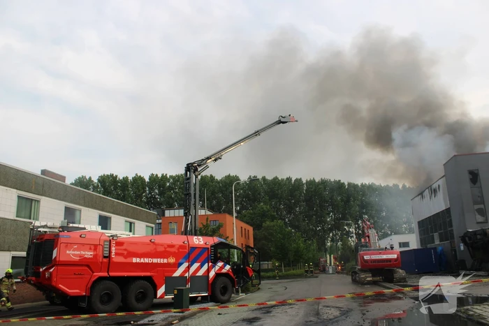 Brand Groenland Kip laait opnieuw op
