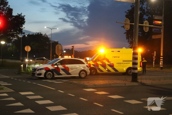 Ongeval tussen twee personenauto's