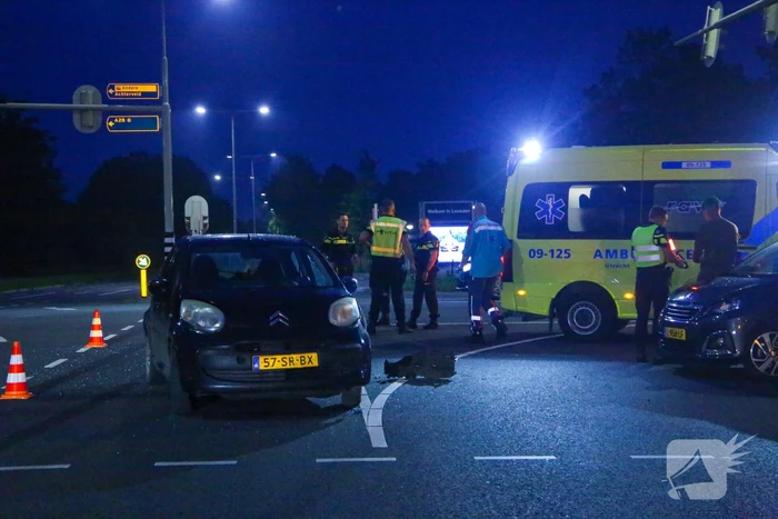 Ongeval tussen twee personenauto's