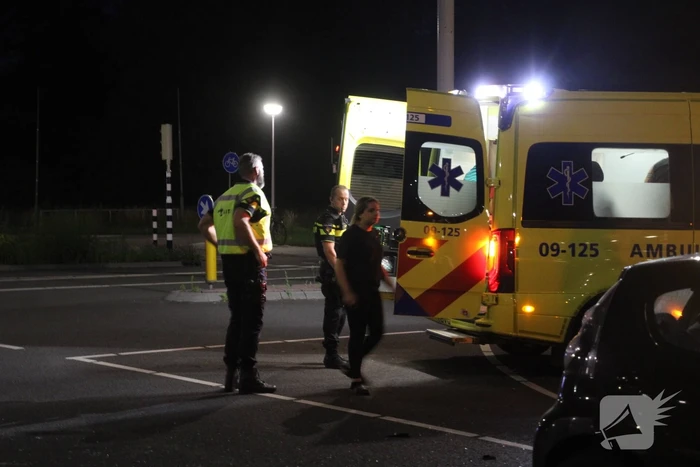 Ongeval tussen twee personenauto's