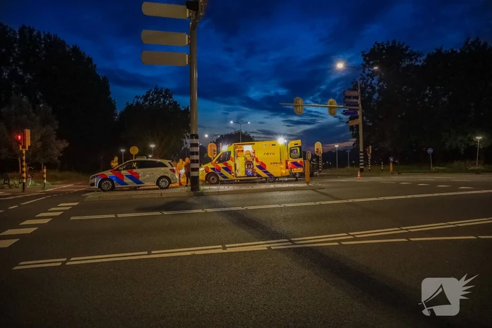 Ongeval tussen twee personenauto's