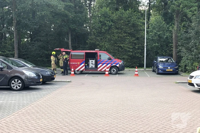 Winkelcentrum ontruimd door vreemde lucht