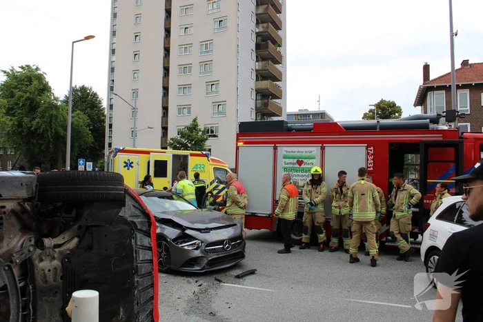Ernstig ongeval op kruising