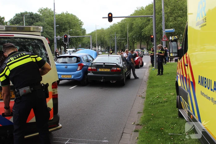 Drie voertuigen betrokken bij verkeersongeval