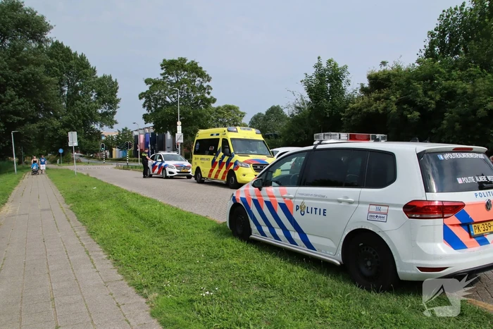 Scooterrijder gewond bij scooterongeval