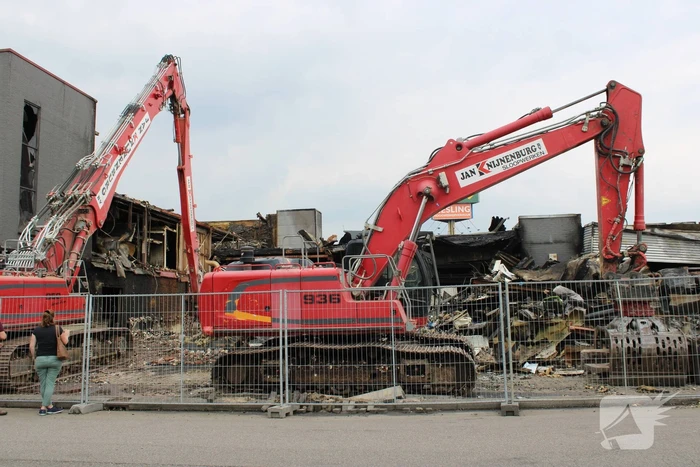 Enorme schade na brand Groenland Kip