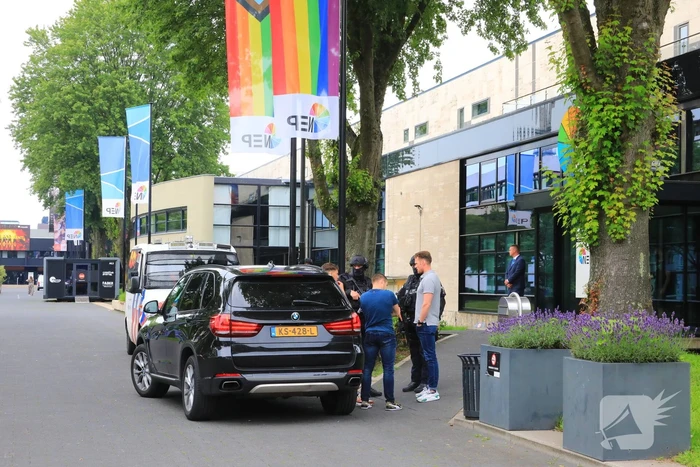 Mediapark zwaar beveiligd voor opnames RTL Boulevard
