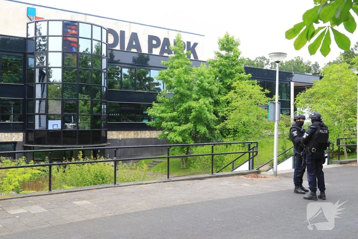 Mediapark zwaar beveiligd voor opnames RTL Boulevard