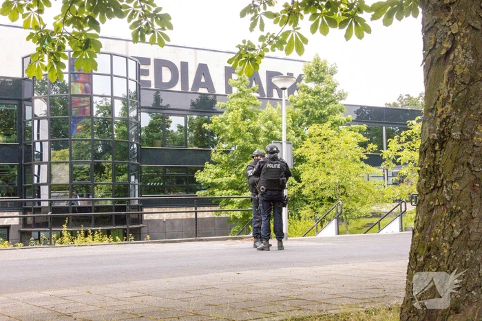 Mediapark zwaar beveiligd voor opnames RTL Boulevard