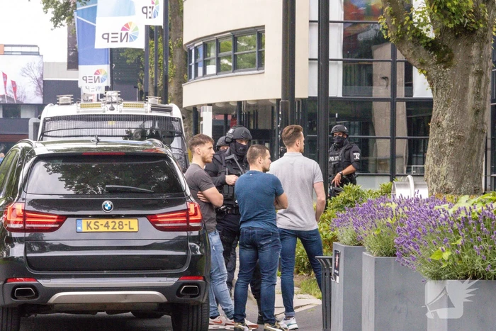 Mediapark zwaar beveiligd voor opnames RTL Boulevard