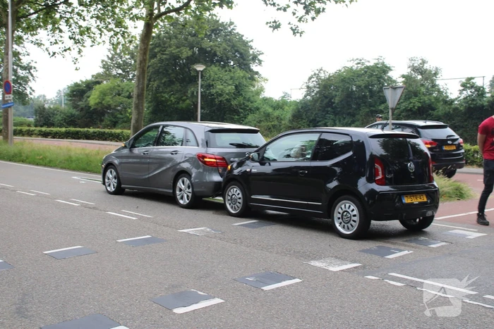 Automobilist botst vol op zijn voorganger