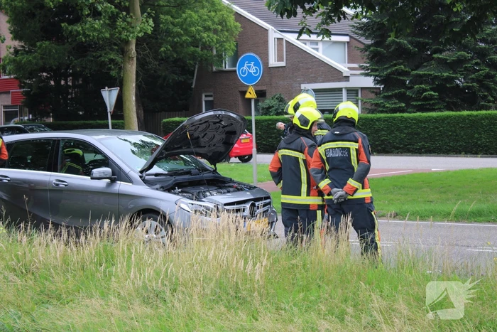 Automobilist botst vol op zijn voorganger