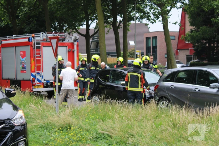 Automobilist botst vol op zijn voorganger
