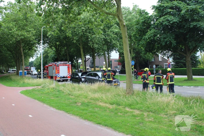 Automobilist botst vol op zijn voorganger