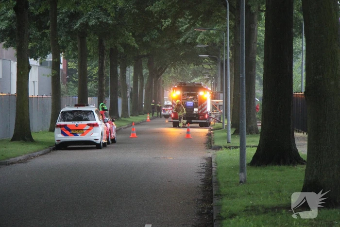Zeer grote brand in bedrijfspand