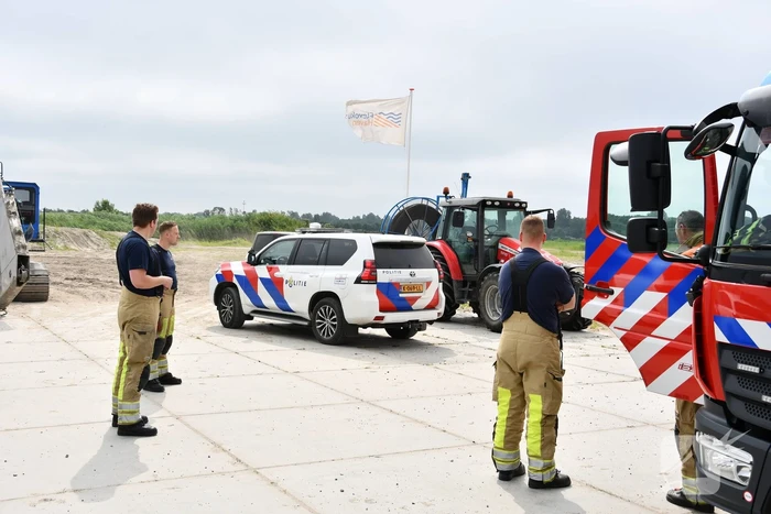 Mogelijke koperdiefstal bij zonnepanelenveld