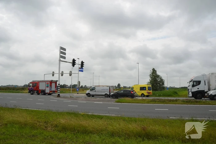 Forse schade bij kop-staart botsing