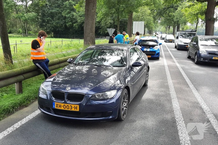 Veel schade bij kop-staart botsing