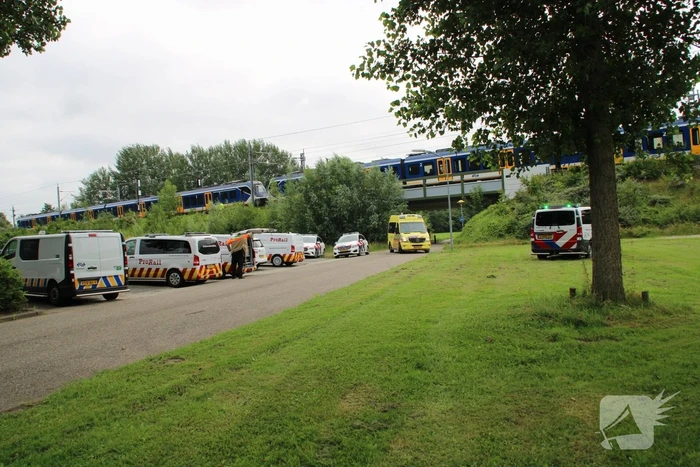 Geen treinverkeer door aanrijding op spoor