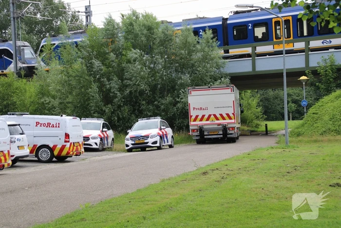 Geen treinverkeer door aanrijding op spoor