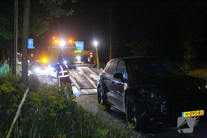 Schade aan Porsche door eenzijdig ongeval