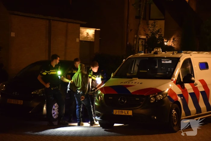 Persoon aangehouden na verdachte situatie