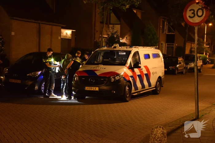 Persoon aangehouden na verdachte situatie