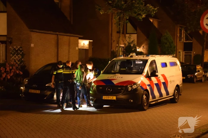 Persoon aangehouden na verdachte situatie