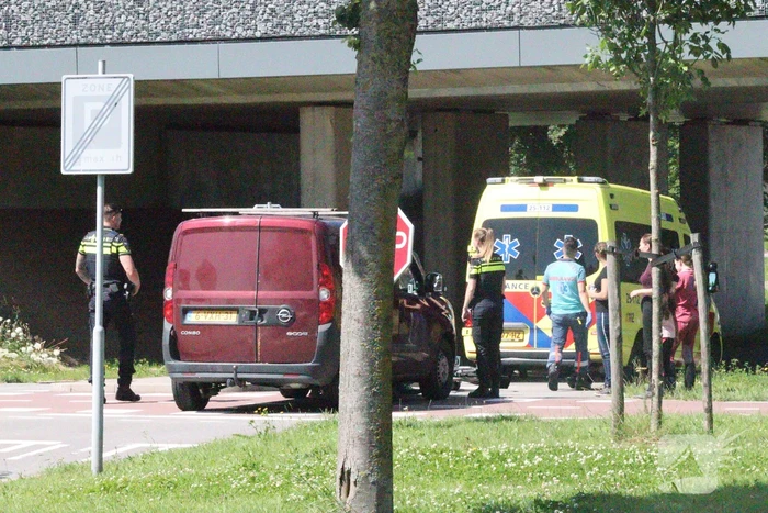 Fietser aangereden tijdens het oversteken