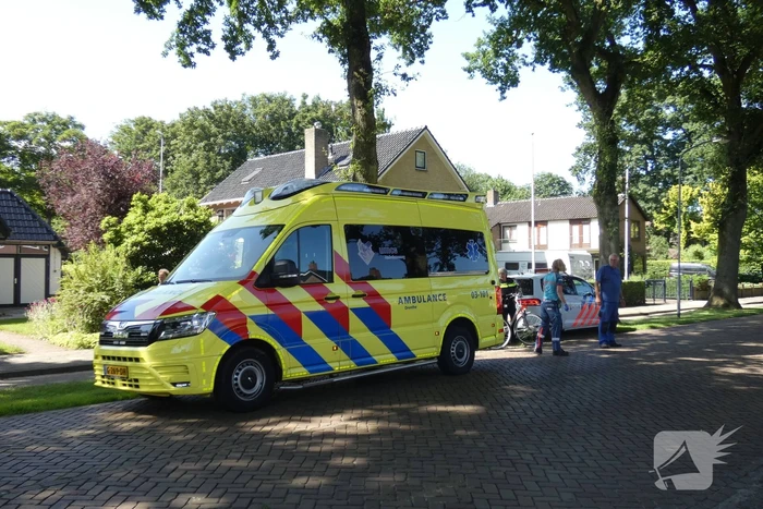 Fietser gewond bij verkeersongeval
