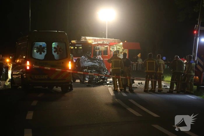 Motorrijder overleden bij zeer ernstig ongeval