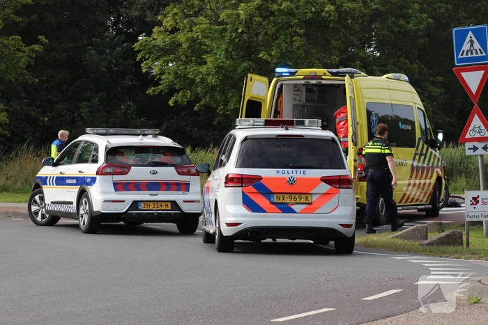 E-biker gewond na ongeluk op oversteekplaats