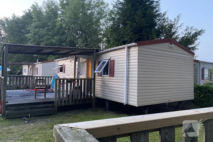 Brand op vakantiepark Prinsenmeer van Peter Gillis