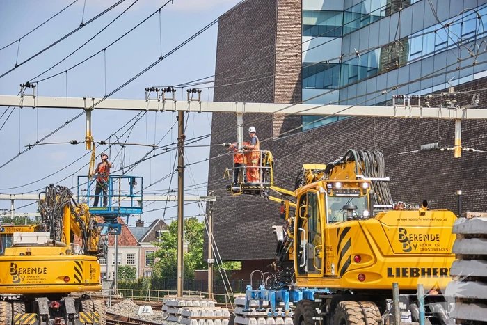 Werkzaamheden spoor NS-station Amersfoort Centraal van start gegaan