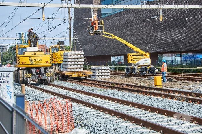 Werkzaamheden spoor NS-station Amersfoort Centraal van start gegaan