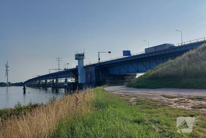 Nieuwe maximumsnelheid Haringvlietbrug