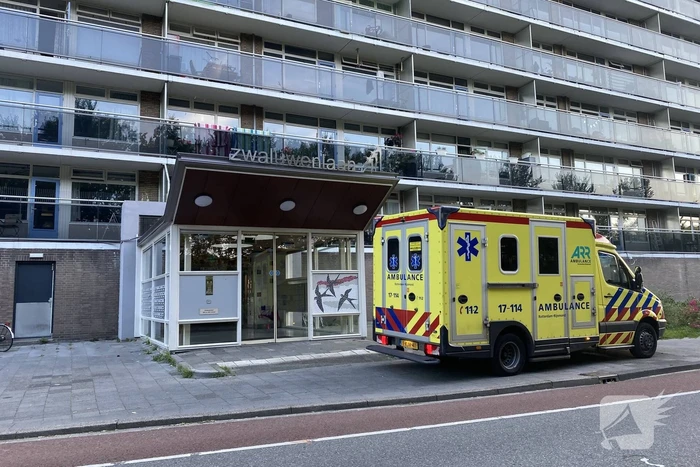 Traumahelikopter landt op voetbalveld Zwaluwen